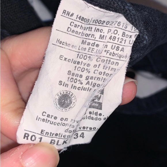 Vintage Carhartt overalls 27x34 - Picture 6 of 6